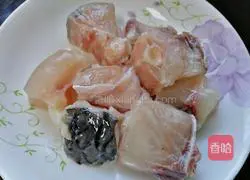 Illustration of steamed grass carp 2