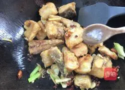 Illustration of Spicy Stir-fried Fish Nuggets 14