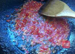 Illustration of how to make chopped pepper tofu 3