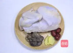 Home-cooked nutritious and delicious mushrooms Illustration of how to make steamed chicken 1