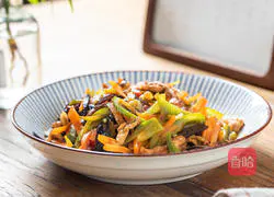 Illustration of how to make fish-flavored shredded pork that goes well with rice 9