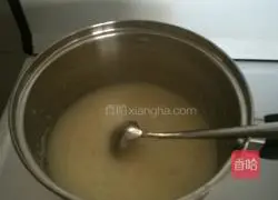 Illustration of how to make breakfast Sima (African staple food) 5