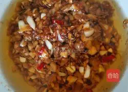 Illustration of how to make garlic shrimp 3