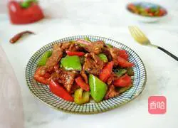 Illustration of how to make fried pork with pepper 10