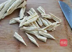 Illustration of how to cook yuba with mixed vegetables and mushrooms 2