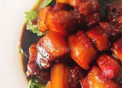 Illustration of how to make braised pork 7