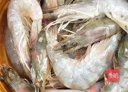 Braised prawns in oil Illustration of how to make shrimp 1