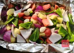 Illustration of how to make roasted turkey legs with vegetables 5