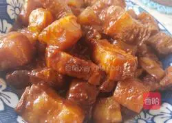 Illustration of oil-free braised pork 8