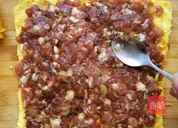 Illustration of how to make mushroom rolls 7