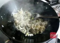 Illustration of how to make scrambled eggs with oysters 6