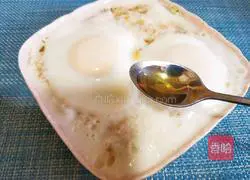 Illustration of how to make potato meatloaf and steamed eggs 10