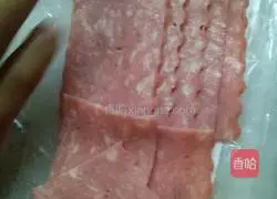 Illustration of how to make bacon enoki mushrooms 3