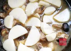 Illustration of home-style braised chicken 5