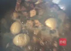 Illustration of how to make braised meat and eggs 6