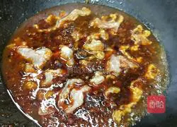 Illustration of how to make boiled pork slices 9