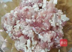 Illustration of how to make bitter melon stuffed with pork and tofu 2