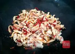 Cumin Spicy Cuttlefish Head Recipe Illustration 6