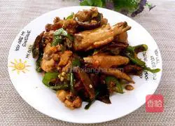 Illustration of how to make chicken with mushrooms 7