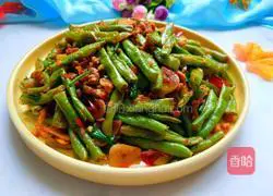 Illustration of how to make stir-fried beans 15