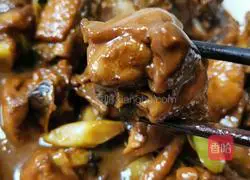 Illustration of how to make vinegar chicken 16