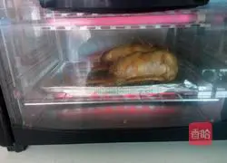 Illustration of how to make chicken wings with rice 5