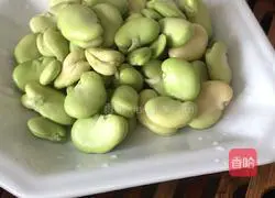 Illustration of steamed broad beans 5