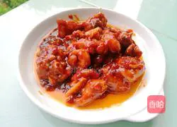 Sweet and Sour Braised Chicken Illustration of how to do it 17