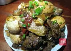 Braised Pork Ribs Illustration of how to make braised eggs 11