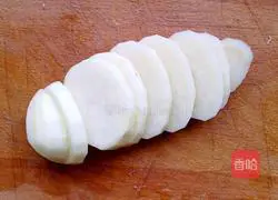 Illustration of how to make steamed potatoes with pork belly 4