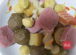 Illustration of how to make spicy hot pot 2