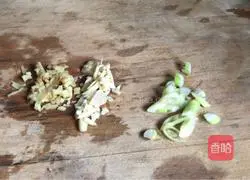 Illustration of how to make stir-fried pumpkin with pork belly 3