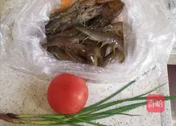 Illustration of tomato shrimp balls 1