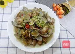 Illustration of how to make stir-fried clams 9