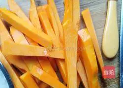 Illustration of how to make crispy pumpkin 1