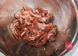 Korean Illustration of how to make stir-fried beef 1