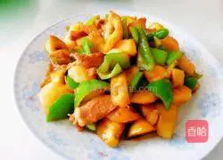 Illustration of how to make three fresh vegetables 10