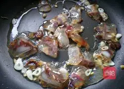 Illustration of how to cook bacon with wild celery 7