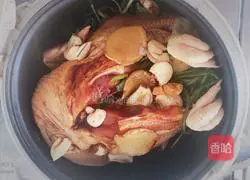 Illustration of how to cook chicken in rice cooker 4