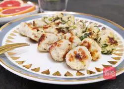 Illustration of how to make apple chicken balls 6