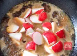 Pork stew Illustration of how to make vermicelli 7