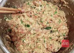 Illustration of how to make fried radish meatballs 10