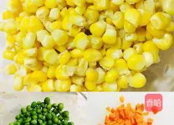 Illustration of how to make shrimps and corn 2