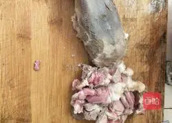 Illustration of how to make fried pig tongue 1