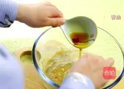 Children's version of fried pork ribs, with a strong apple aroma! Illustration of how to do it 12