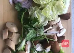 Illustration of the home version of chicken stew 4