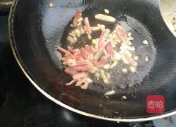 Illustration of how to make fried mushrooms with meat 3