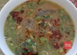 Illustration of how to make Jilin fried noodles 9