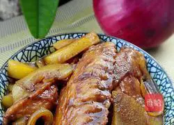 Curry Illustration of how to make potato chicken wings 17