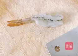 Illustration of how to make open-back shrimp with garlic vermicelli 4